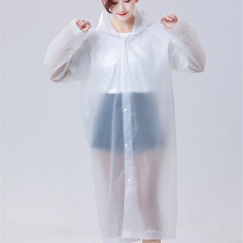 创意个性加厚演唱会广告活动雨披男女爬山漂流透明雨衣定制印logo