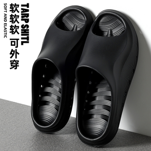 蕉往2026新款夏季户外耐磨徒步便携拖鞋男士防臭防滑沥水速干凉拖