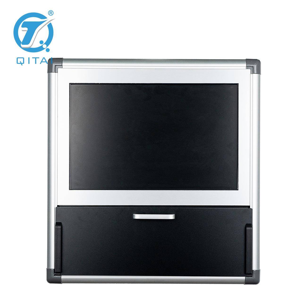 QT125+KBM悬臂控制箱带折叠键盘吊臂人机界面机床铝合金组件盒