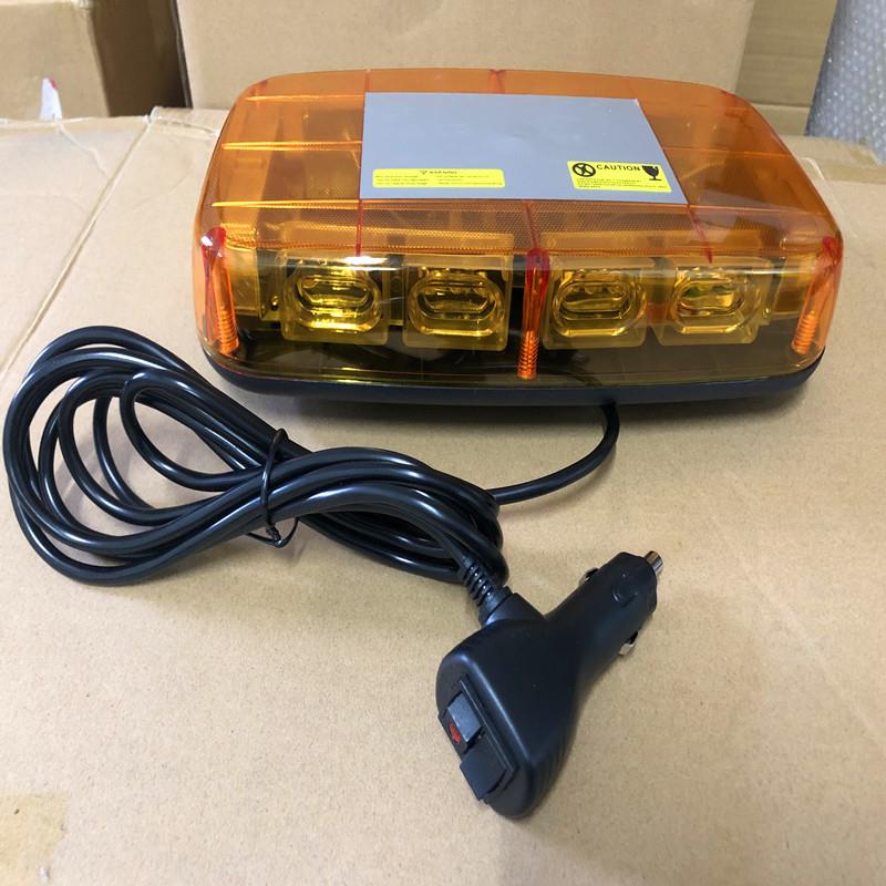 超亮开道爆闪灯警示灯汽车货车改装吸顶雷电LED闪光灯工程校车灯
