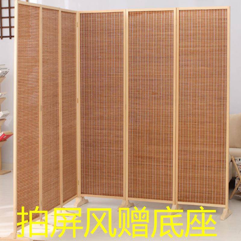 屏风隔断帘客厅卧室遮挡家用挡门挡床移动推拉可折叠玄关便宜包邮