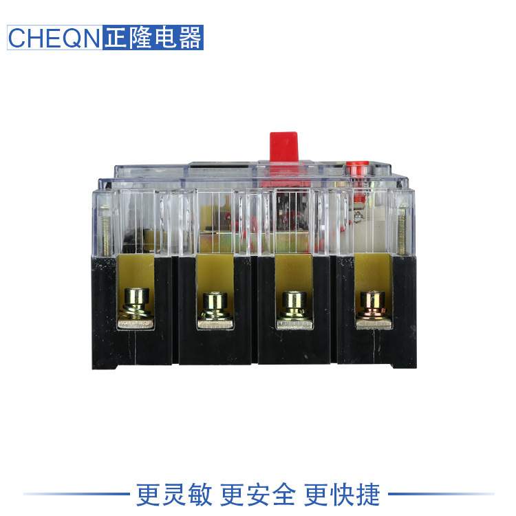 正隆DZ20LE-160/4300透明漏电断路器220v/380v漏电保护断路器开关