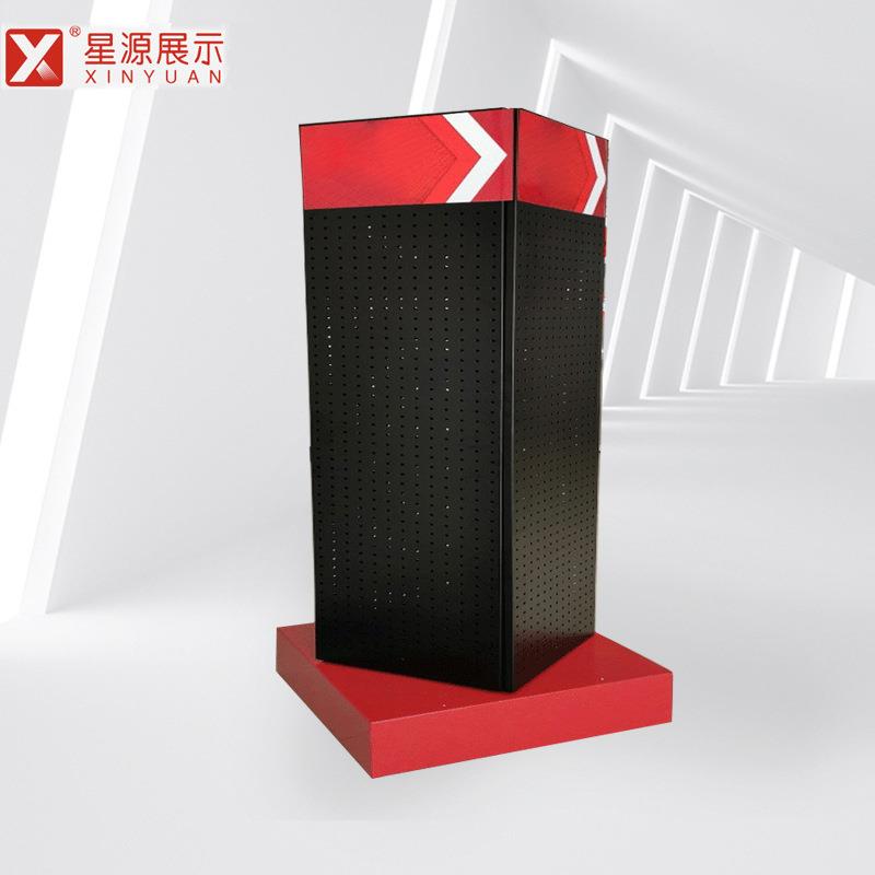展示架三面四面多面旋转小饰品工具货架展架展示架
