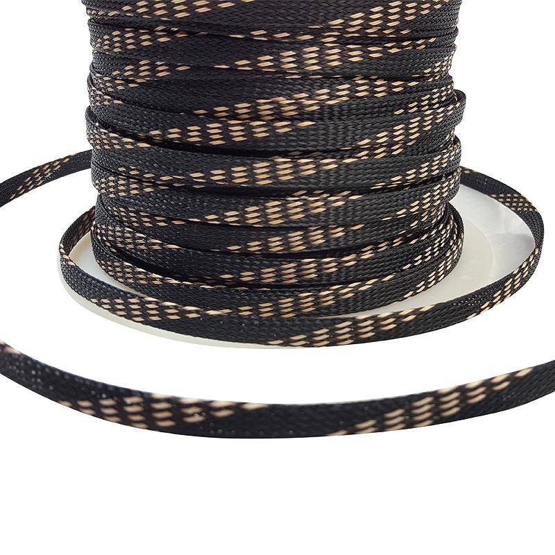 车载音响蛇皮网管电源线喇叭线套管改装4/6/8/1012MM线材保护网管