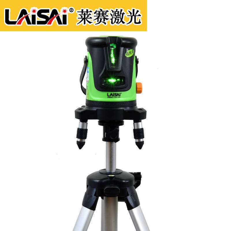 莱赛原装1.2/1.6米绿光标线仪支架水平仪铝合金投线仪三脚架LS303