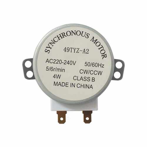 微波炉同步电机/转盘电机 AC220-240V 4W 49TYZ-A2