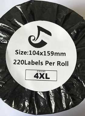 4x6达美Dymo 4XL兼容S0904980 三防热敏不干胶标签104x159mm220张