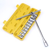 汽修套筒扳手套装 轮胎扳手省力拆卸加长套管套筒t型l外六角扳手