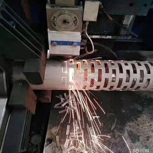 激光切割管 定制花样 管材零切 不锈钢管 三维图制作 开槽 切孔