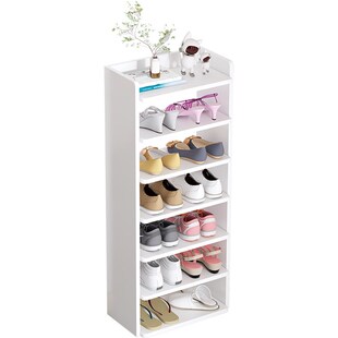 门外走廊过道结实耐用多层夹缝门厅简易鞋架拐角鞋柜置物架WW192