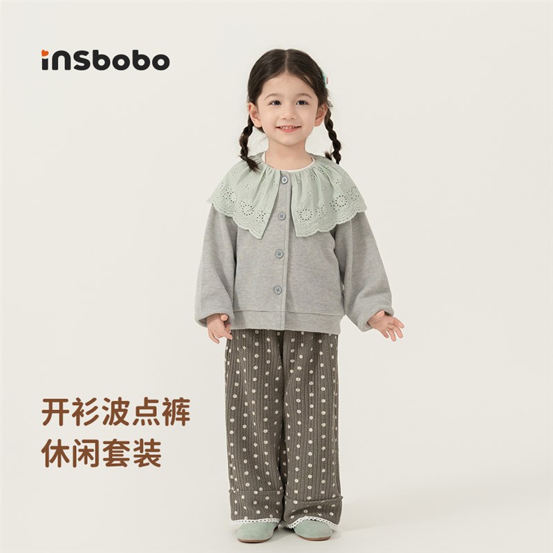女童套装女宝宝春装2025新款童装女装春季儿童开春套装春秋洋气潮