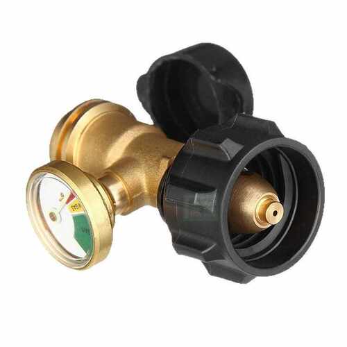 丙烷Y压力表体三通 燃气丙烷转换接头Y型三通黄铜适配器煤气阀门