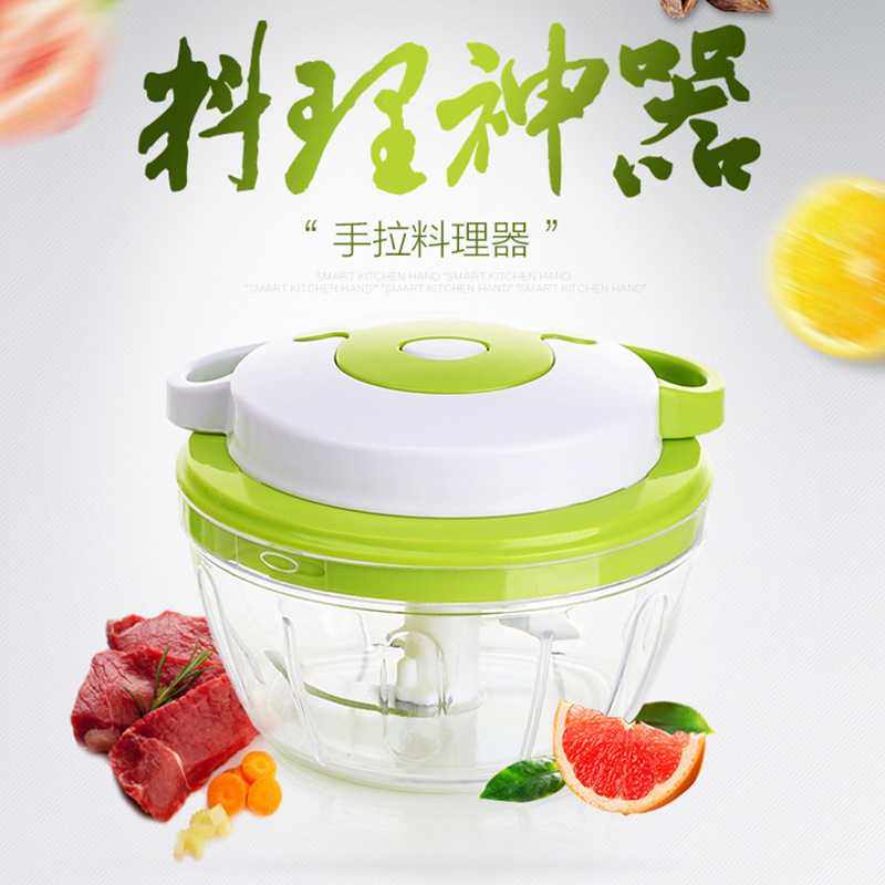 切菜器多功能蒜泥器家用厨房小工具绞碎器绞馅迷你拉绳绞菜器,厨房/烹饪用具,剥蒜器/压蒜器,淘宝优惠券,粉丝福利购,淘宝优惠卷