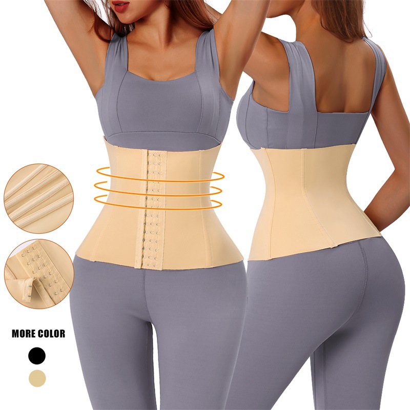 亚马逊大码waist trainning运动美体塑身腰带运动健身束腰收腹带