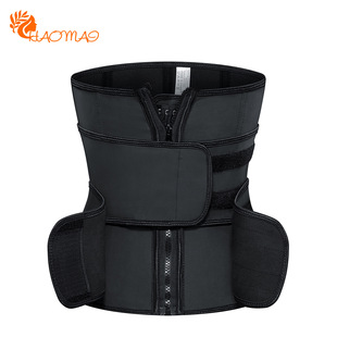 外贸乳胶塑身衣束腰带产后收腹带运动束腰收腹束身衣健身腰封