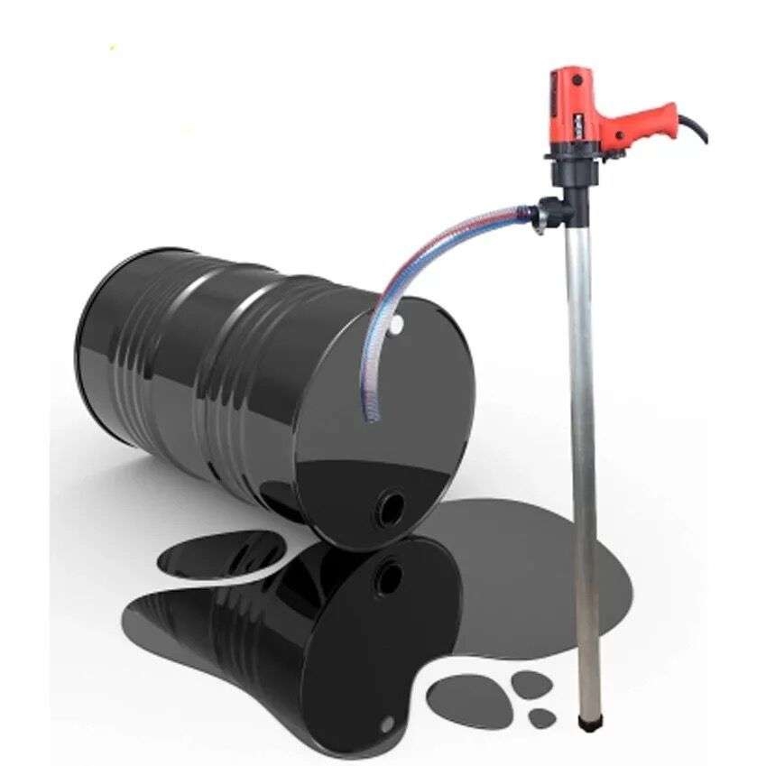 手提式220V电动抽油泵 加油泵 油桶泵 柴油泵 电动油泵抽油器