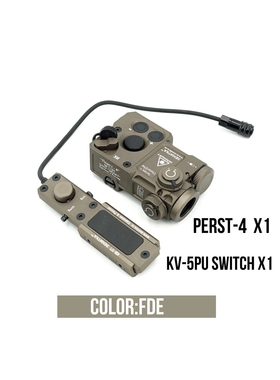 Sotac 全金属 CNC 阳极 泽宁特PERST-4镭射指示器 绿+IR户外头灯