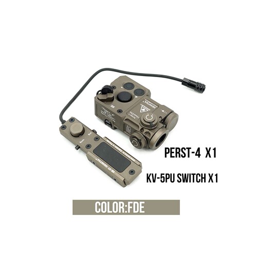Sotac 全金属 CNC 阳极 泽宁特PERST-4镭射指示器 绿+IR户外头灯