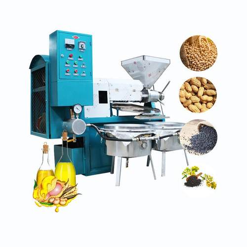 芝麻亚麻籽菜籽榨油机油坊用全自动榨油机花生葵花籽多功能榨油机