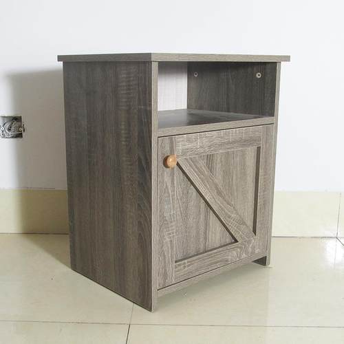 简约实木床头柜小户型民宿简约床头简易收纳柜置物柜沙发边柜