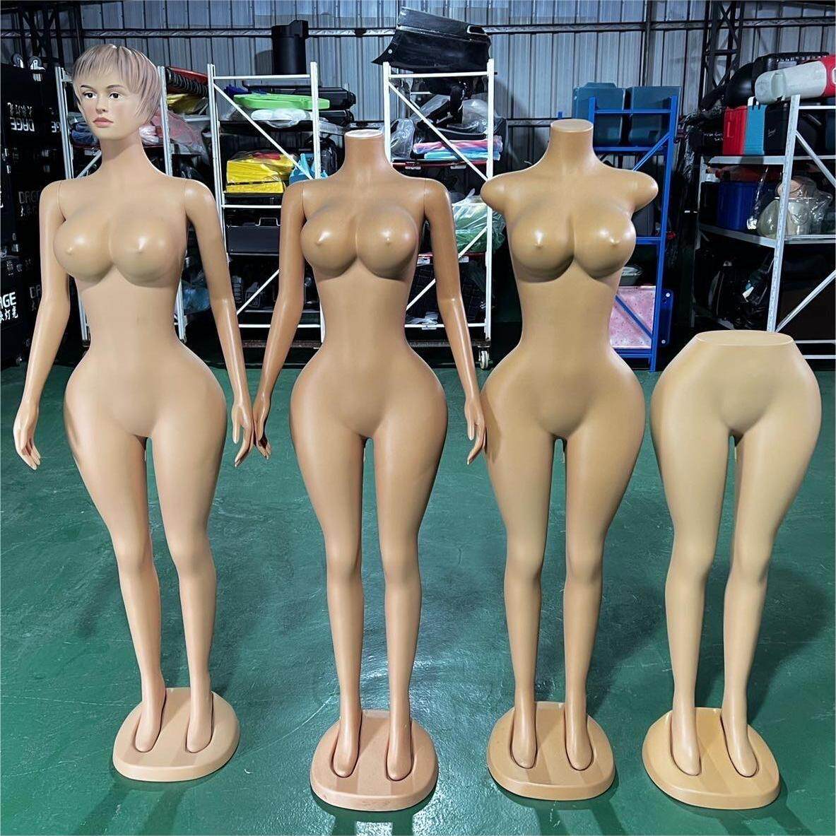 女全身模特欧美大码女模特大胸大臀肤色女模服装店橱窗展示架假人