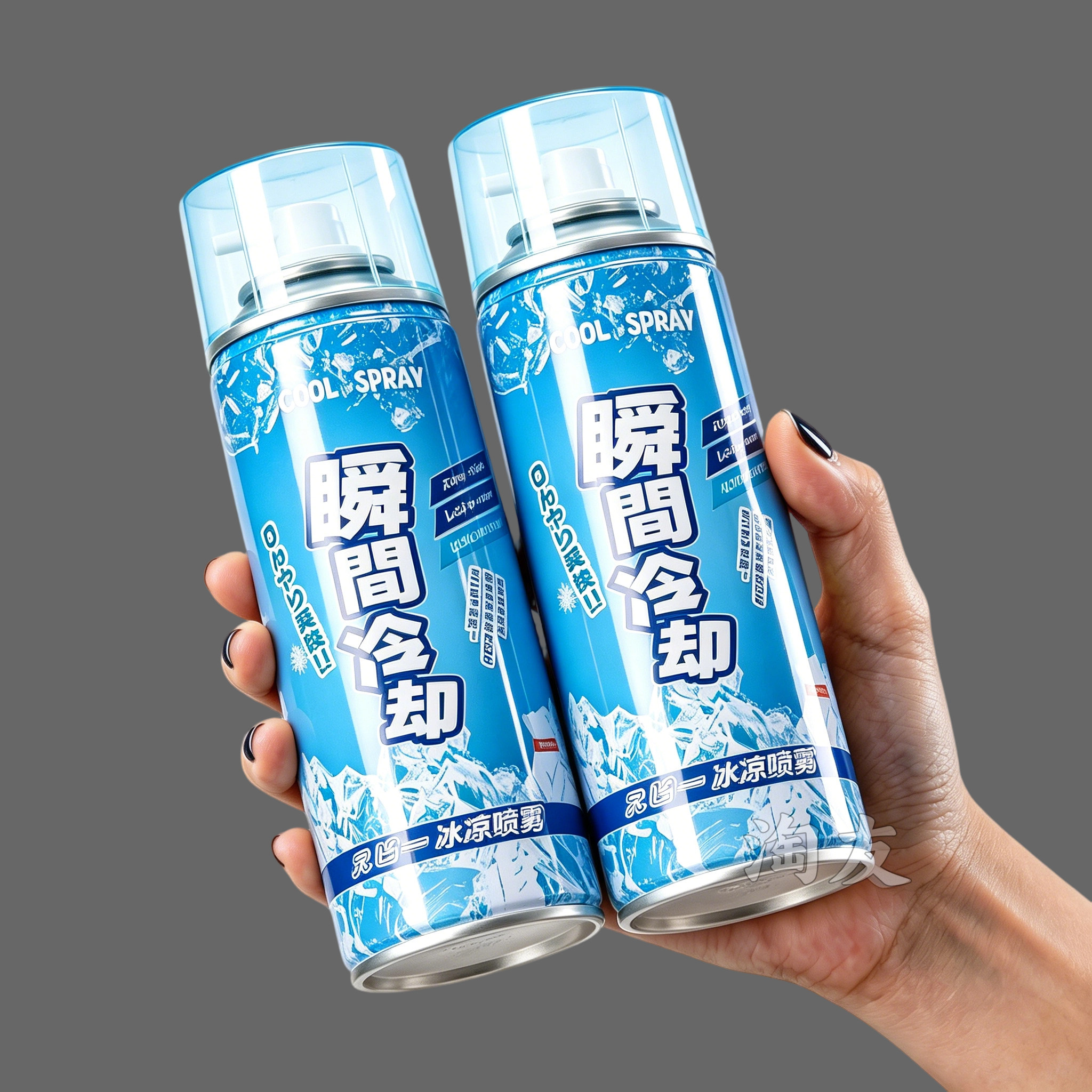 夏季降温防暑持久舒爽喷雾