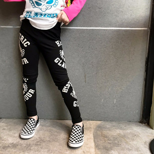 2023亲子母女夏季 加绒加厚保暖裤 薄款 冬季 长裤 女童春秋外穿打底裤