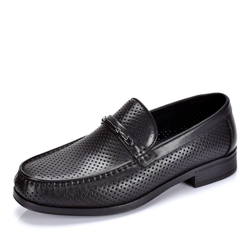 撤柜男鞋新款商务休闲软底皮鞋真皮透气镂空舒适德比鞋洞洞鞋凉鞋,流行男鞋,洞洞鞋,淘宝优惠券,粉丝福利购,淘宝优惠卷