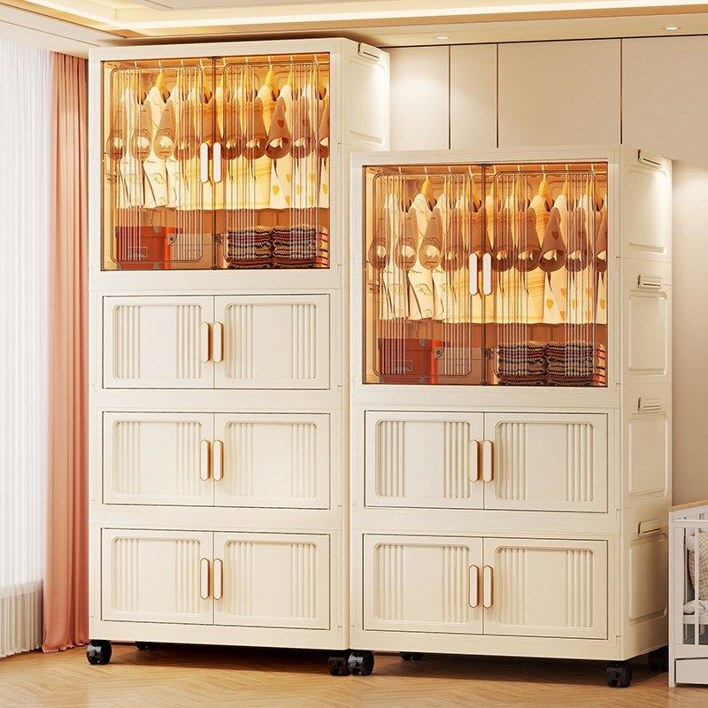 免安装儿童衣柜宝宝衣服收纳柜婴儿小衣橱多层塑料家用整理储物柜,收纳整理,衣物收纳柜/简易衣橱,淘宝优惠券,粉丝福利购,淘宝优惠卷