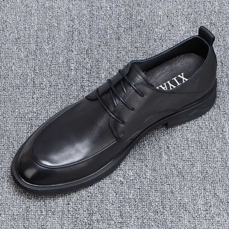 纯牛皮男士皮鞋夏季2025新款潮流时尚真皮拼接商务休闲 软底,流行男鞋,休闲皮鞋,淘宝优惠券,粉丝福利购,淘宝优惠卷