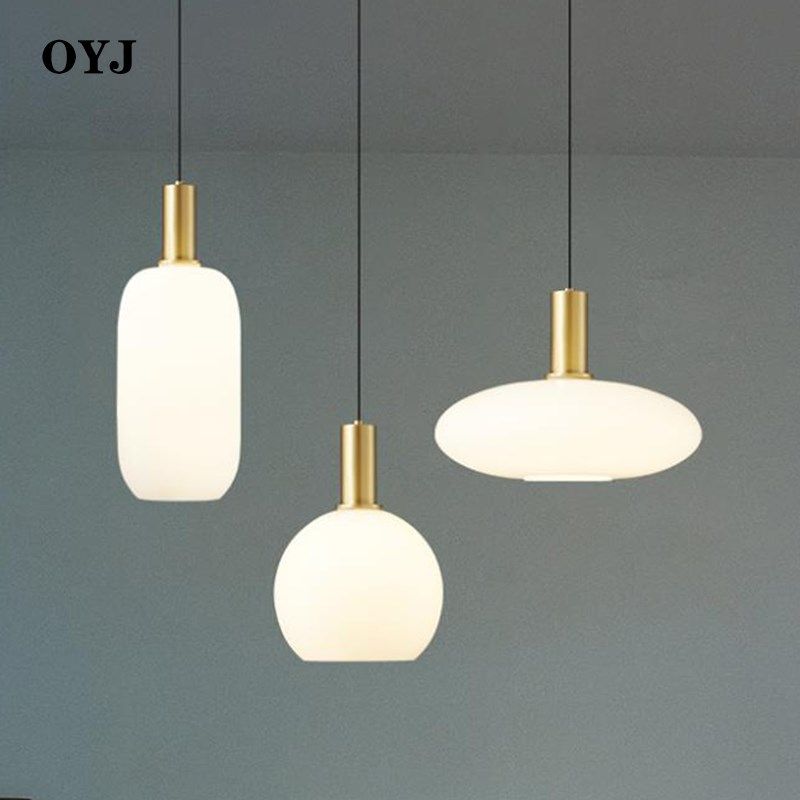 北欧简约现代轻奢餐厅小吊灯日式店铺吧台咖啡厅床头单头玻璃吊灯,家装灯饰光源,餐厅吊灯,淘宝优惠券,粉丝福利购,淘宝优惠卷