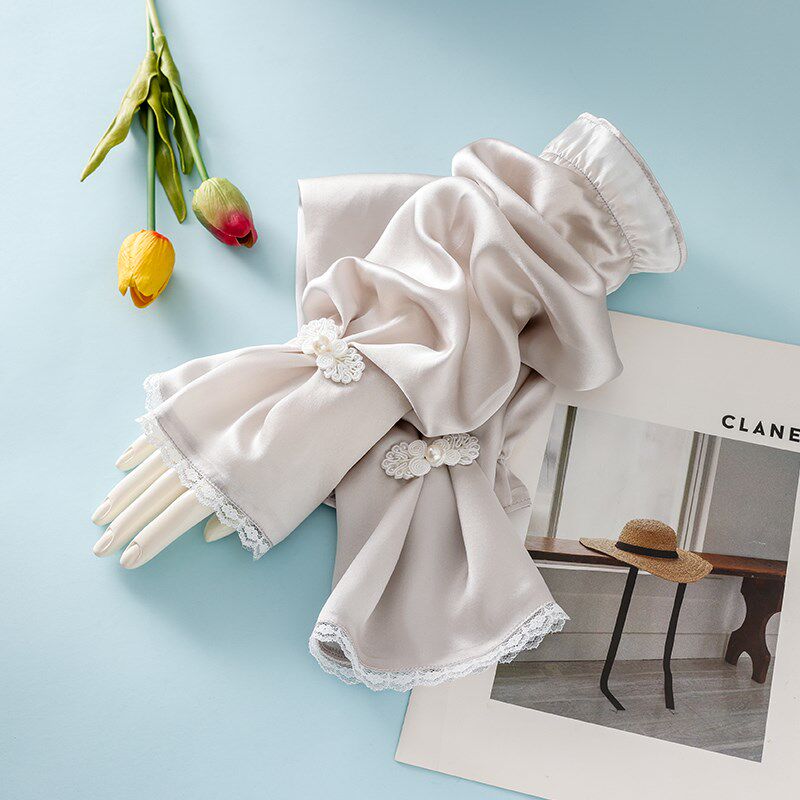 真丝防晒袖套女款夏季开车宽松2025新款冰袖手套手臂套袖夏天高端,服饰配件/皮带/帽子/围巾,防晒袖套,淘宝优惠券,粉丝福利购,淘宝优惠卷