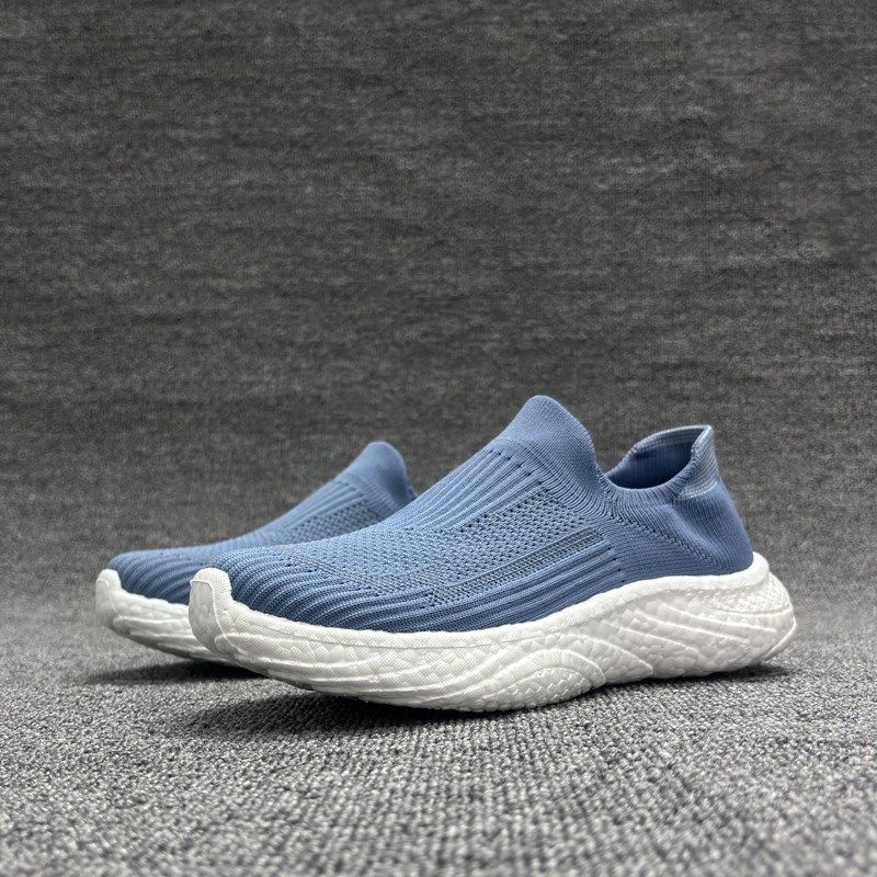 飞织网面超轻透气一脚蹬男鞋春夏季爆米花软底懒人鞋大码宽楦女鞋,流行男鞋,网面鞋,淘宝优惠券,粉丝福利购,淘宝优惠卷