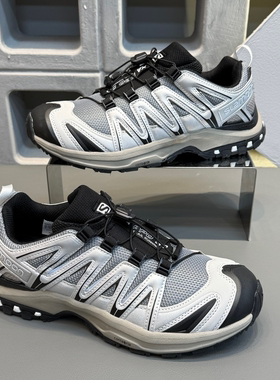 冬季XA-Pro3D沙场灰登山鞋女款徒步户外透气防滑情侣运动休闲男鞋