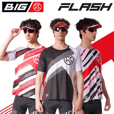 BigK 大K FLASH2.0男款马拉松跑步速干透气吸湿排汗运动短袖