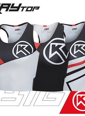 BIGK 大K官方旗舰店 RAYTOP女子马拉松越野跑步速干透气运动背心