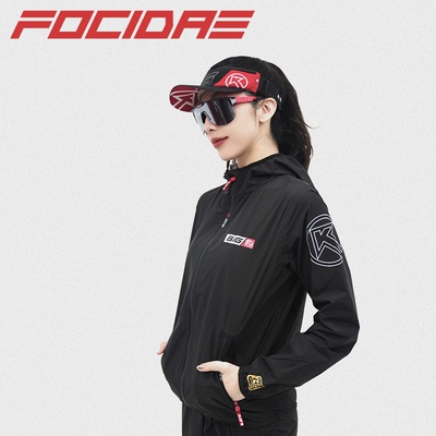 BIGK大K 官方旗舰店 FOCIDAE 男女款休闲运动跑步防风防水冲锋衣