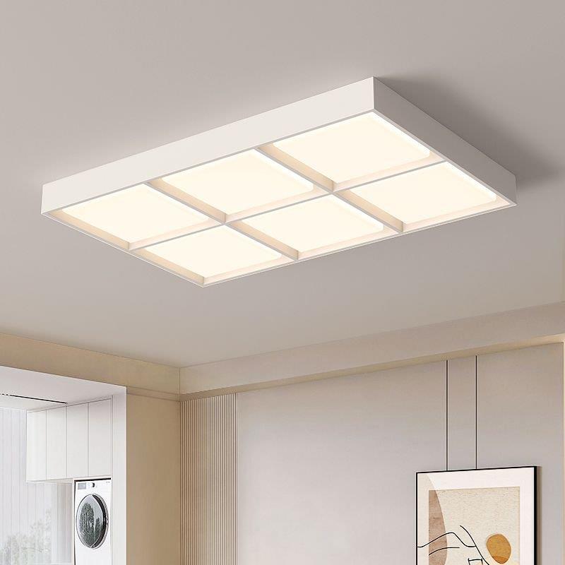 客厅灯吸顶灯现代简约风大气卧室书房创意魔方方块灯大厅中山灯具