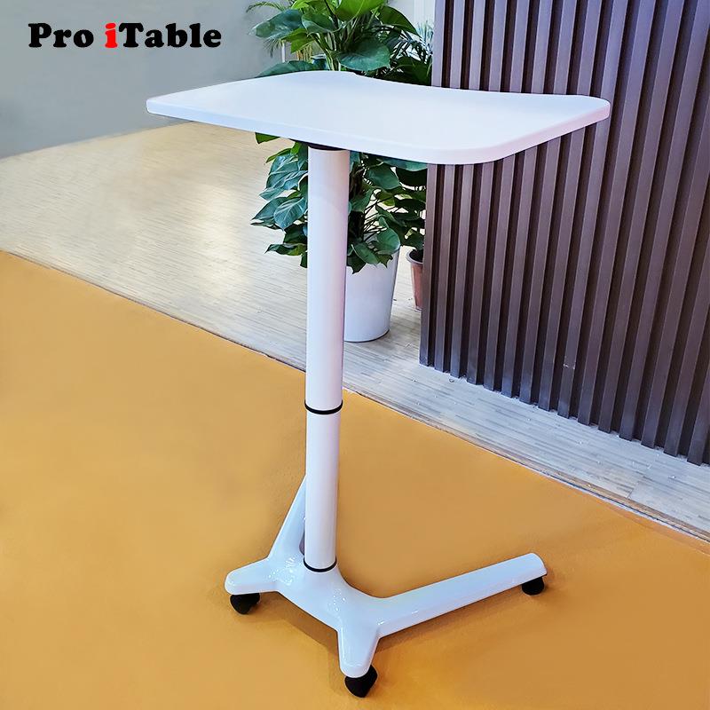 移动升降桌演讲台发言台小主持台站立电脑桌书桌学习桌银行填单台