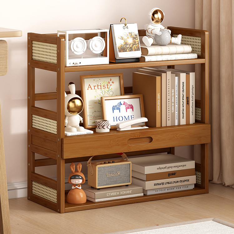 之物里飘窗桌面书架置物架