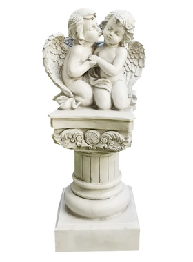 复古天使摆件创意公园商场花园庭院装饰造景欧式别墅景观雕塑工艺