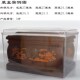 防尘罩骨灰盒保护罩透明加厚款 标准尺寸寿盒防水防腐下葬 中号可装