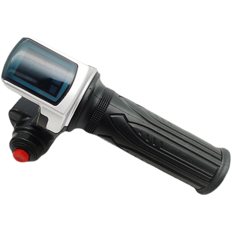 48V折叠代驾电动车加速把电量显示公里表小滑板锂电车转把钥匙锁