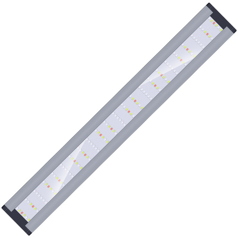 水族箱鱼缸水草造景支架灯夹灯铝合金LED高亮七彩观赏鱼景观增艳