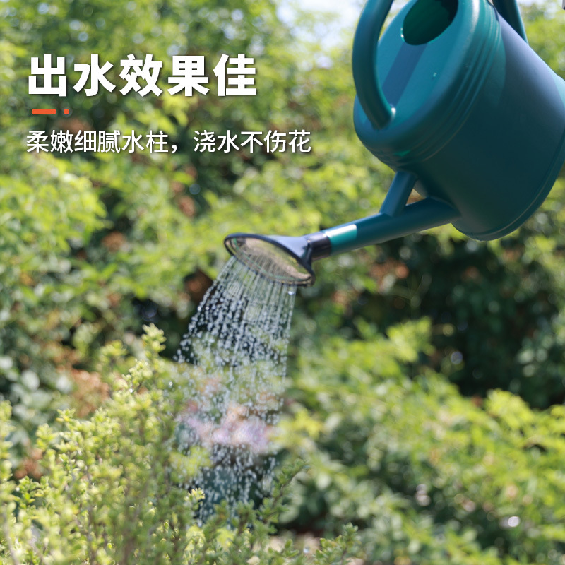 园艺不锈钢头浇水壶植物大容量长嘴家用洒水壶喷壶浇淋室内室外