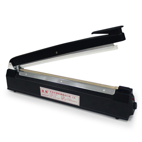 蓝莓牌400B手压封口机8mm 铝箔袋大米袋茶叶塑料袋液体商用密封机