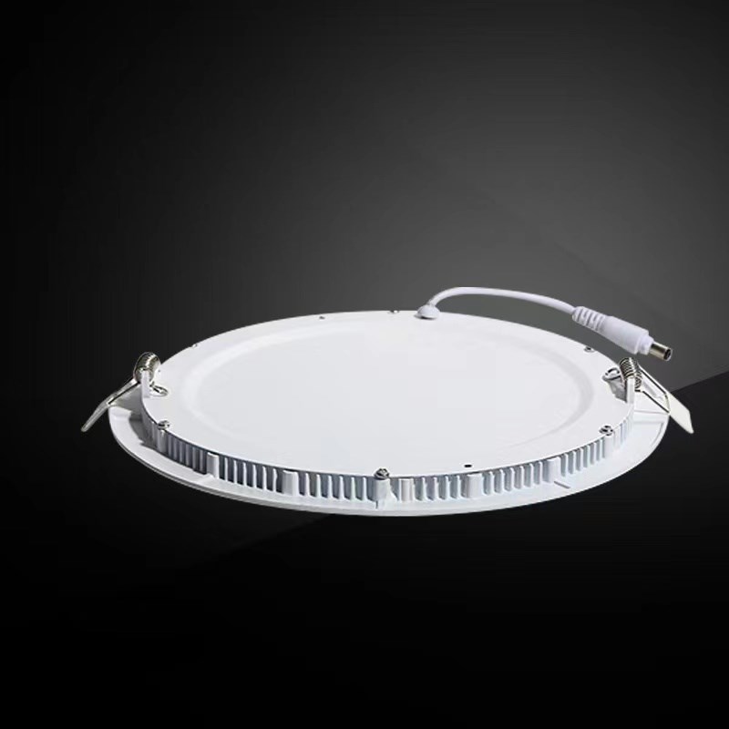 led平板灯天花板嵌入式3W6W9W12W15W18W方形厨卫灯圆形面板灯筒灯