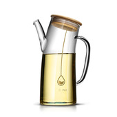 加厚玻璃油壶厨房家用防漏油瓶不挂油大油罐调味料装 酱油小醋瓶