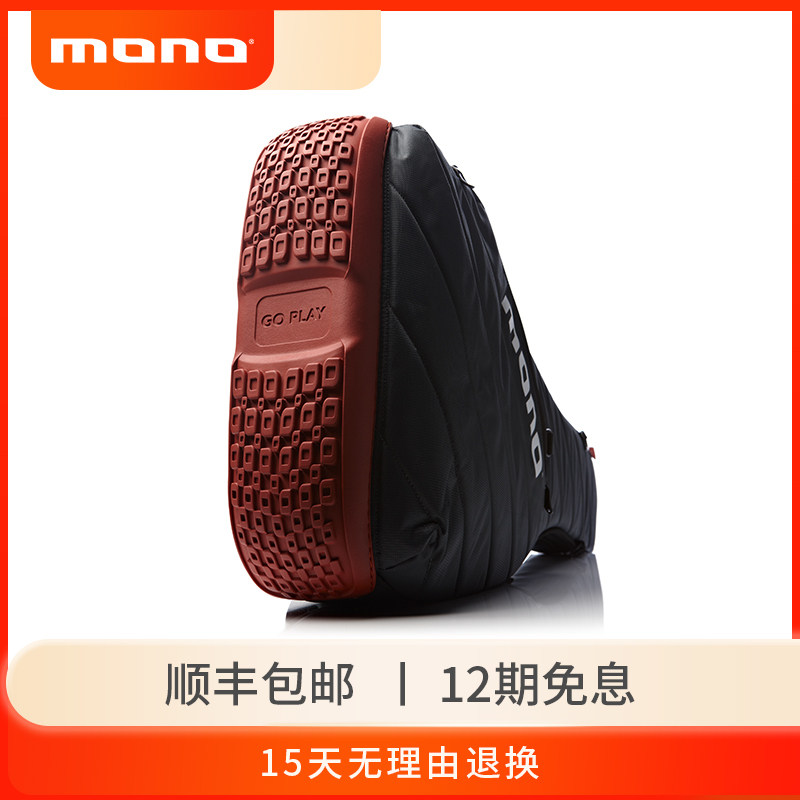 MONO电吉他包 民谣木贝斯 爵士防水双肩背包加厚41寸琴包琴袋配件