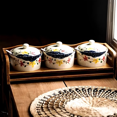 调料盒家用厨房调料罐组合套装